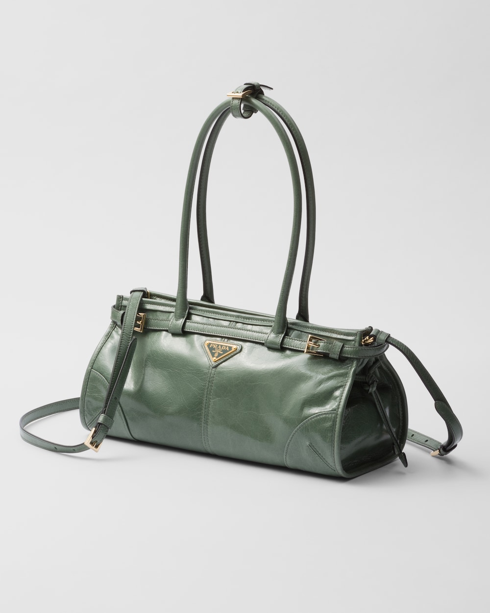 Prada Bonnie Medium Leather Handbag - Image 2